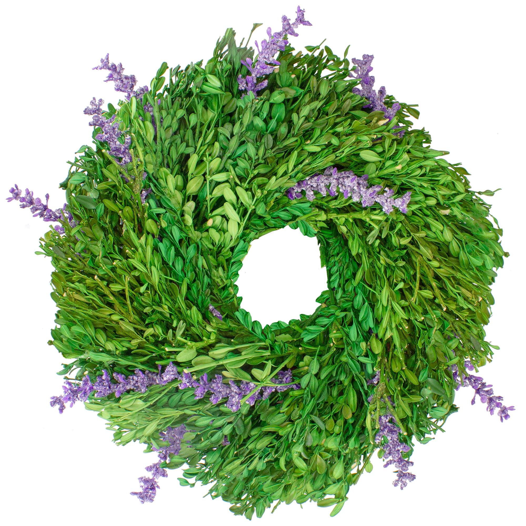 11" Lavender & Foliage Wreath